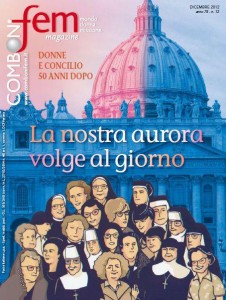 La copertina di Combonifem Dicembre 2012